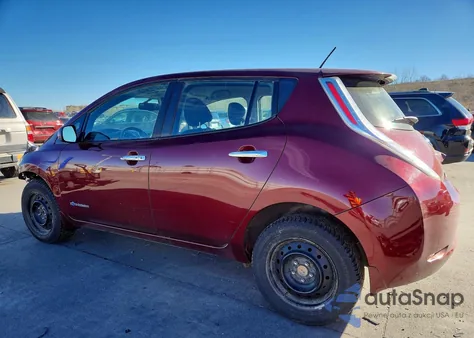 2016 Nissan Leaf Sv из США, поврежденный, VIN 1N4BZ0CP4GC302025